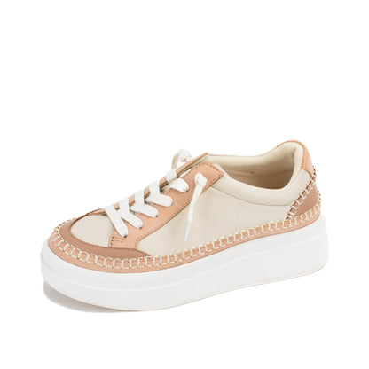 Yellow Box Footwear Trending | Eloise Flatform Sneaker - Blush