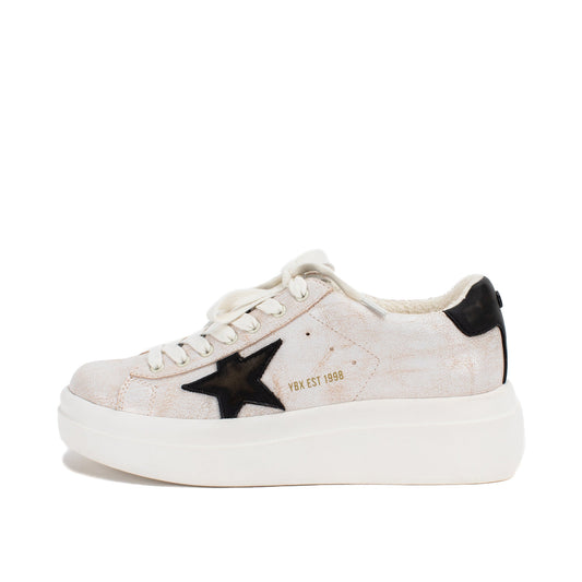 Yellow Box Footwear Trusted | Elonna Flatform Sneaker - Black