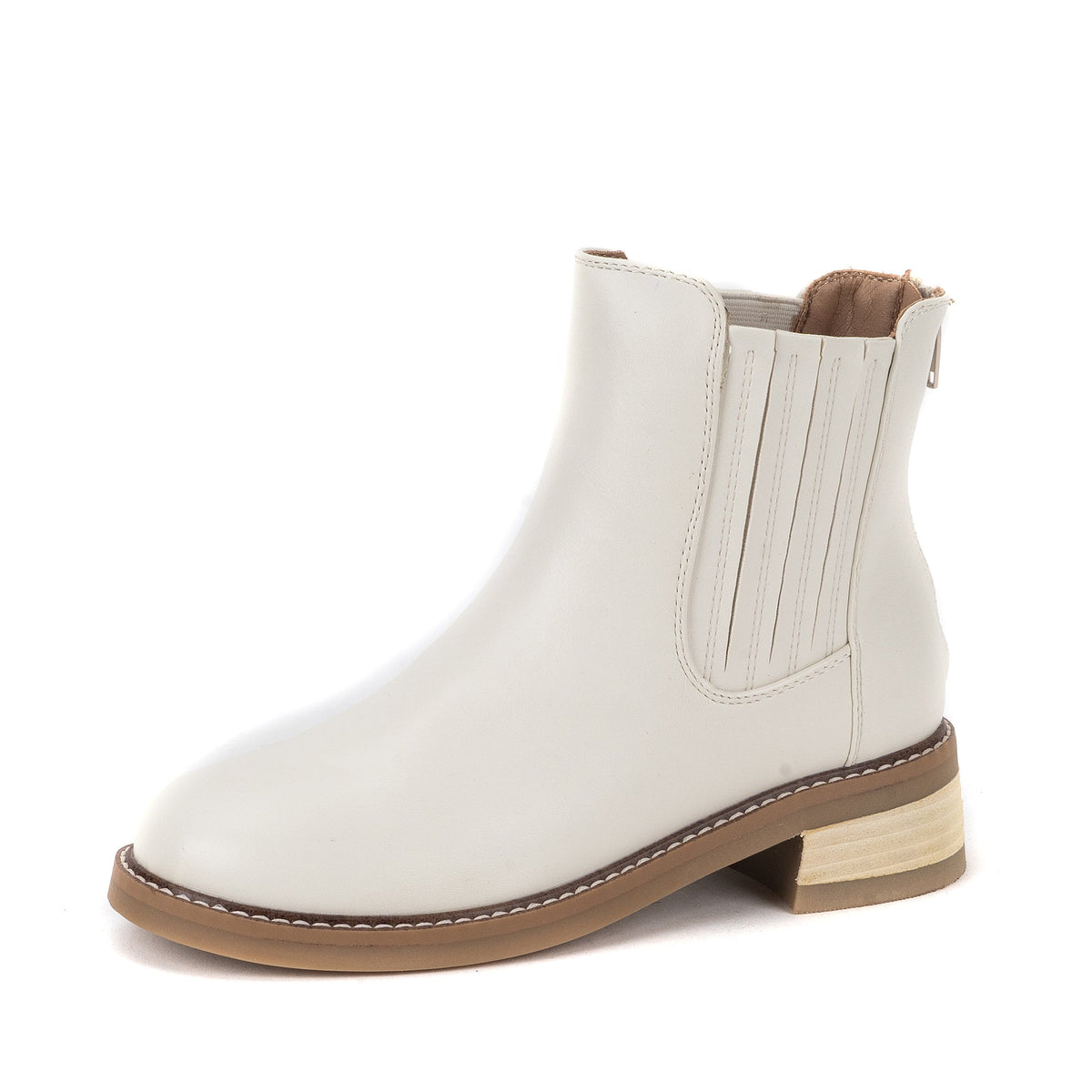 Yellow Box Footwear Best Seller | Clyde Chelsea Boot - Bone