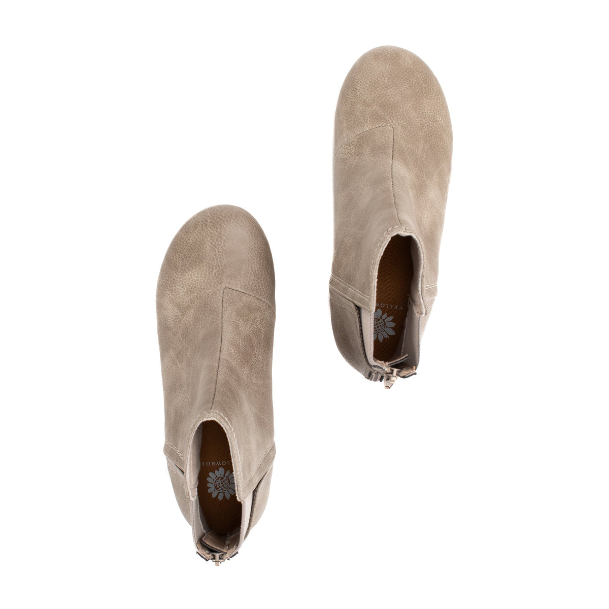 Yellow Box Footwear Customer Favorite | Brittany Wedge Ankle Boot - Taupe