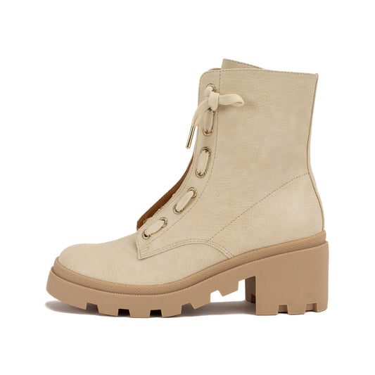 Yellow Box Footwear Top Pick | Thea Ankle Boot - Ivory