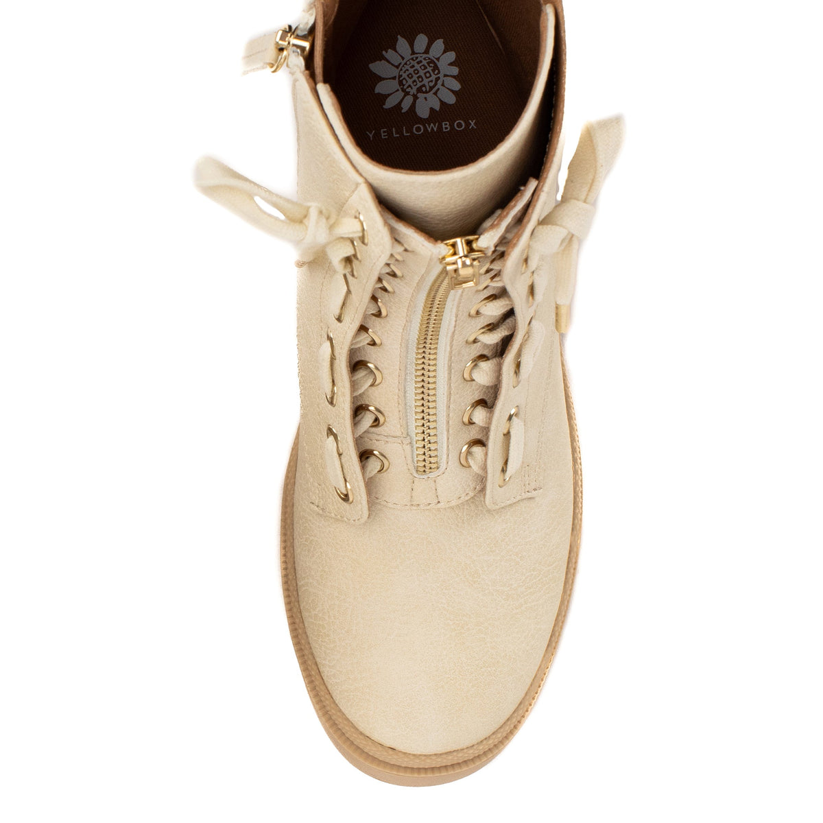 Yellow Box Footwear Top Pick | Thea Ankle Boot - Ivory