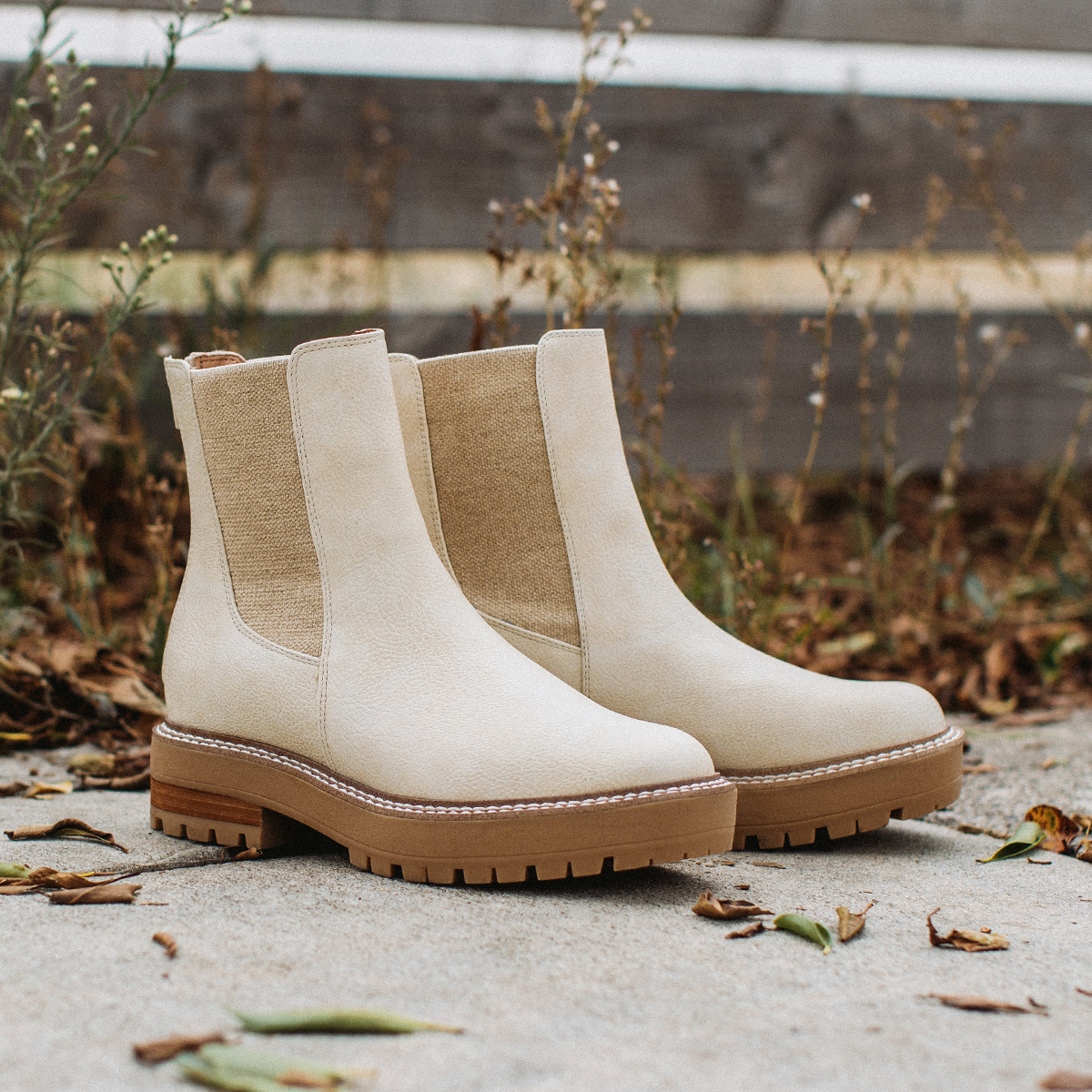 Yellow Box Footwear Discount | Sonia Chelsea Boot - Ivory