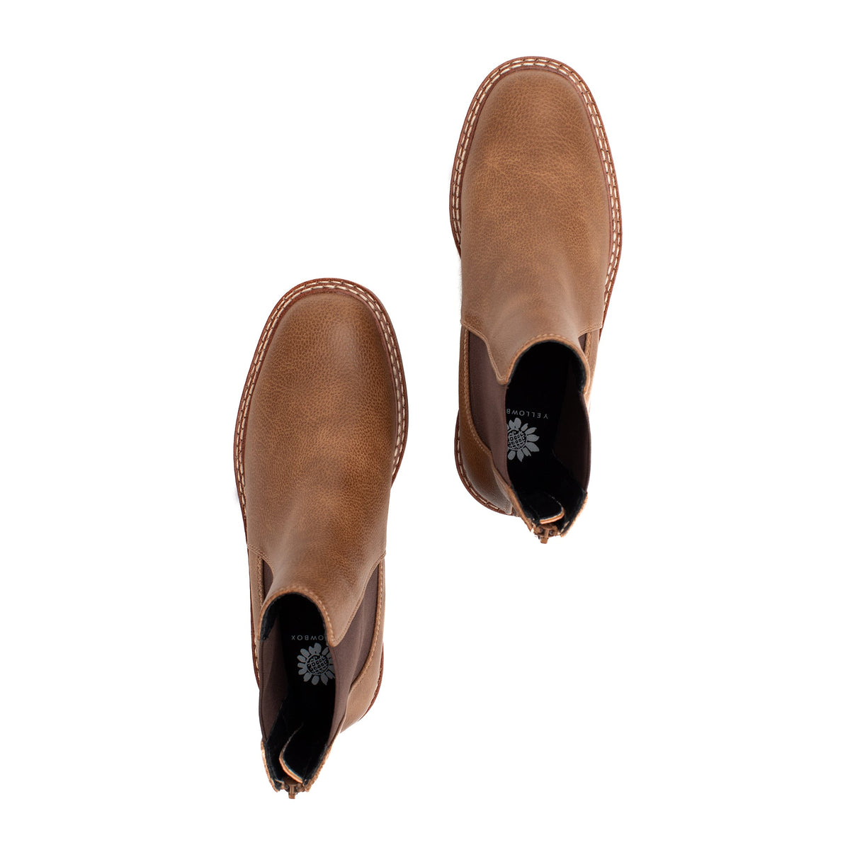 Yellow Box Footwear Premium | Sonia Chelsea Boot - Brown