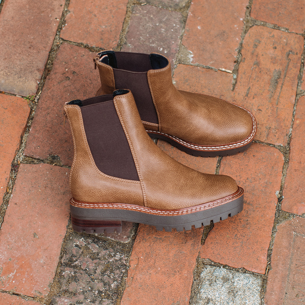 Yellow Box Footwear Premium | Sonia Chelsea Boot - Brown
