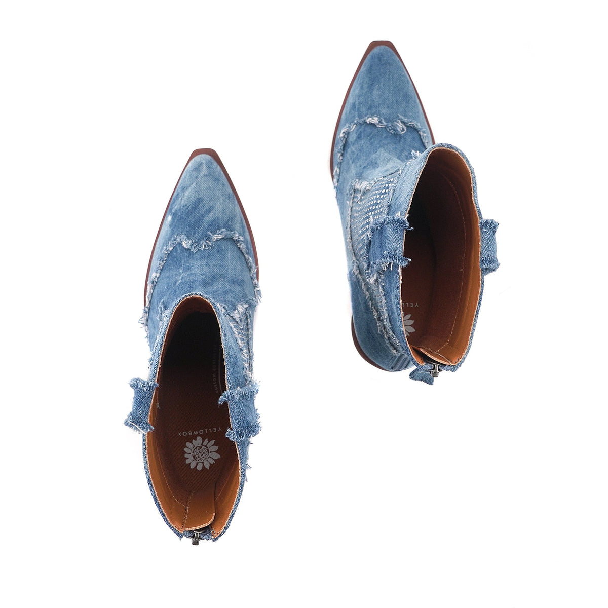Yellow Box Footwear Special Offer | Lagos Rhinestone Boot - Denim