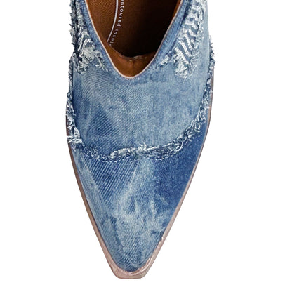 Yellow Box Footwear Special Offer | Lagos Rhinestone Boot - Denim