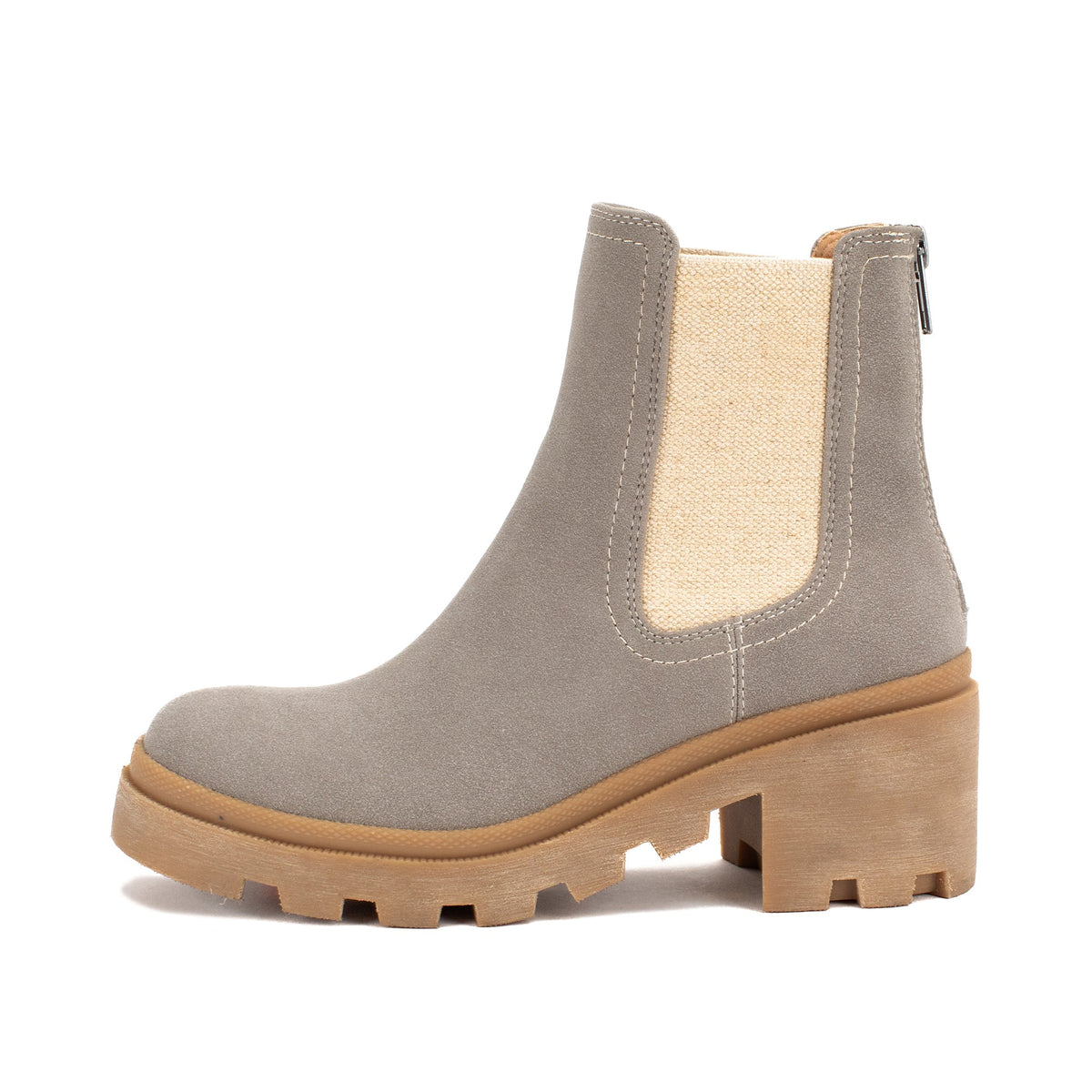 Yellow Box Footwear Trusted | Tabitha Chelsea Boot - Lt Gray