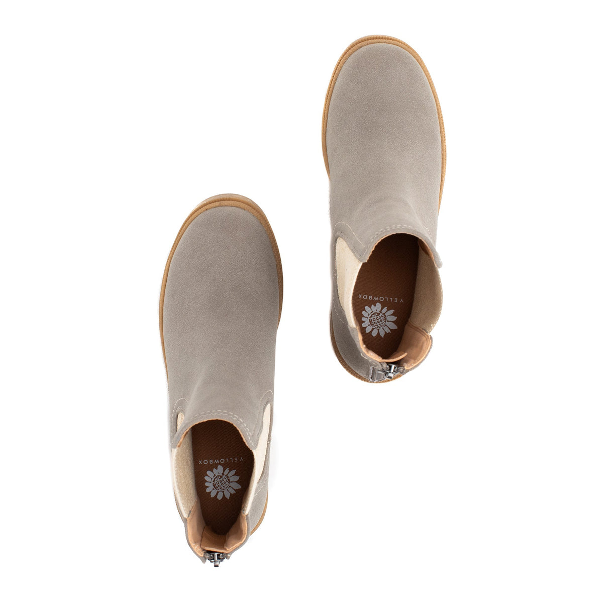 Yellow Box Footwear Trusted | Tabitha Chelsea Boot - Lt Gray