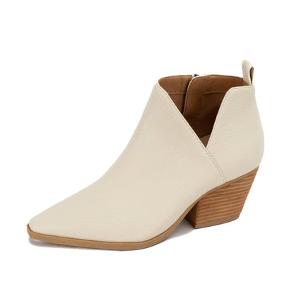 Yellow Box Footwear Everyday | Capriana Cut-out Bootie - Bone