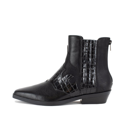 Yellow Box Footwear Value | Willis Western Chelsea Boot - Black
