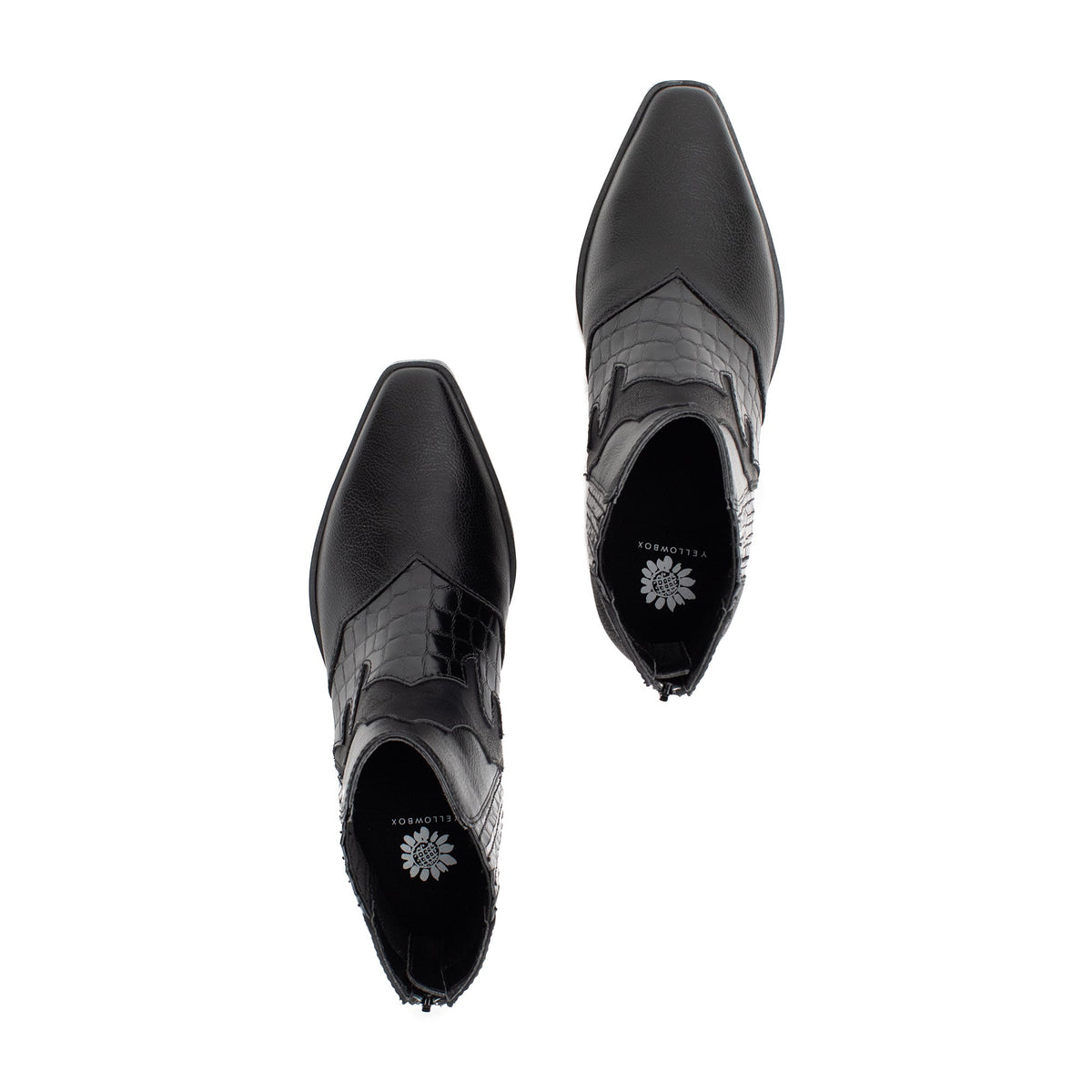 Yellow Box Footwear Value | Willis Western Chelsea Boot - Black
