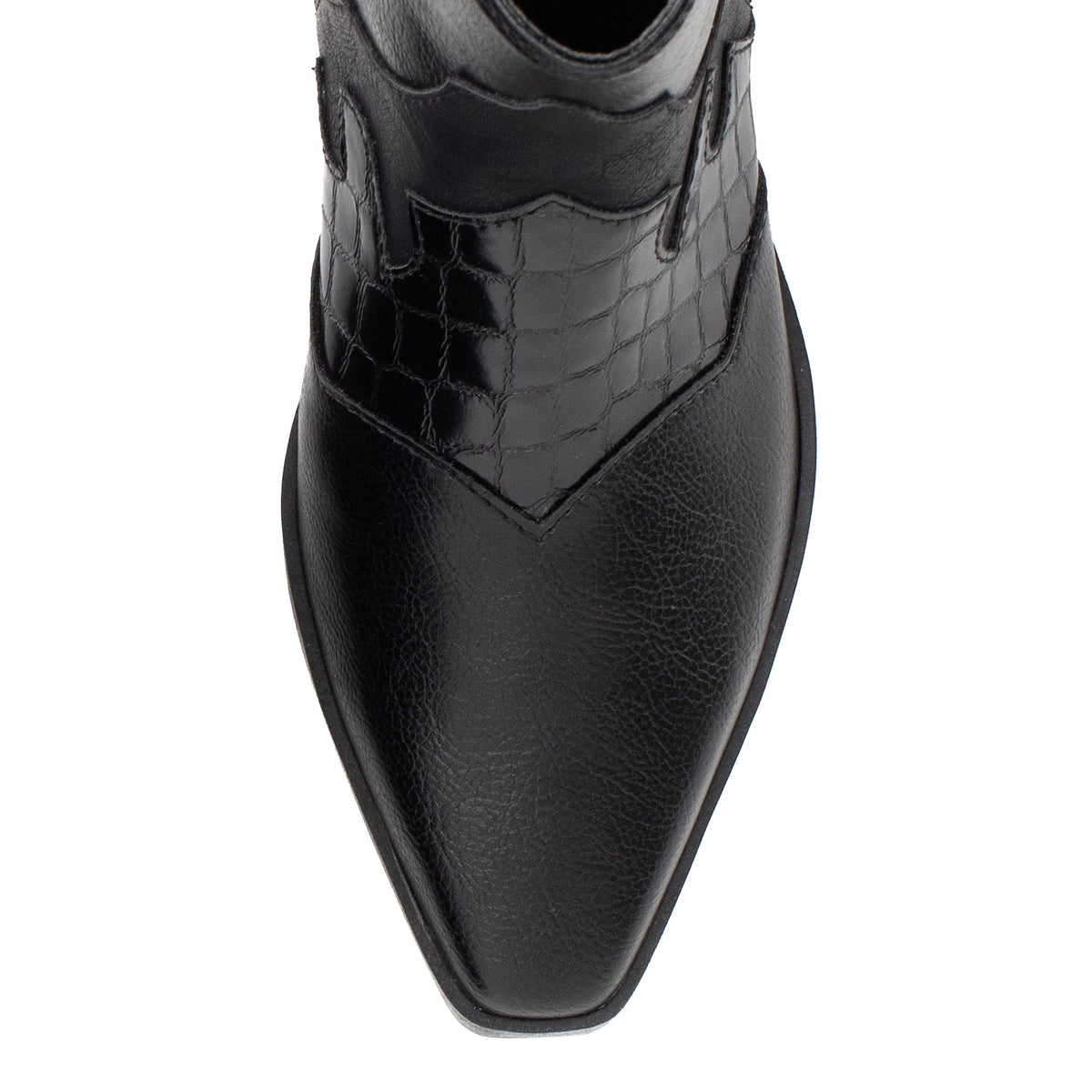 Yellow Box Footwear Value | Willis Western Chelsea Boot - Black