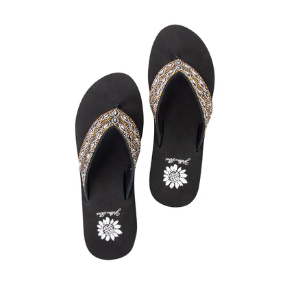 Yellow Box Footwear Sale | Teeny Wedge Sandal - Metallic Multi