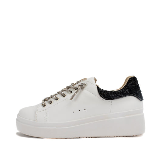 Yellow Box Footwear Deals | Evalia Rhinestone Sneaker - Black