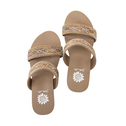 Yellow Box Footwear Featured | Sublime Wedge Sandal - Taupe