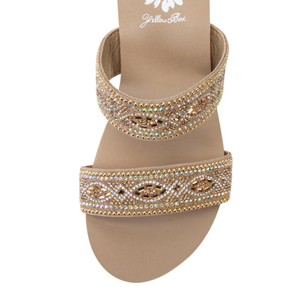 Yellow Box Footwear Featured | Sublime Wedge Sandal - Taupe