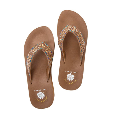 Yellow Box Footwear Featured | Pacific Flatform Sandal - Sand Stone