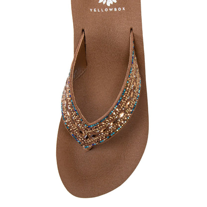Yellow Box Footwear Featured | Pacific Flatform Sandal - Sand Stone