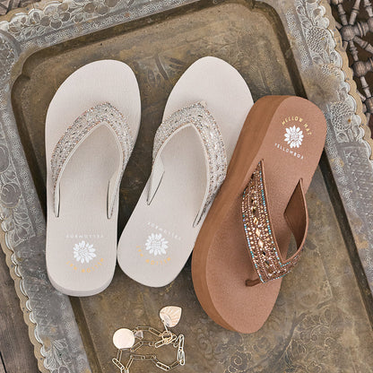Yellow Box Footwear Featured | Pacific Flatform Sandal - Sand Stone