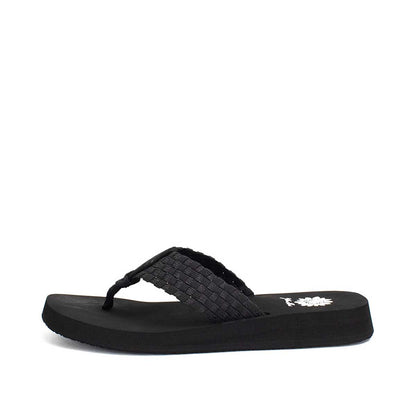 Yellow Box Footwear Popular | Soleil Sandal - Black Metallic