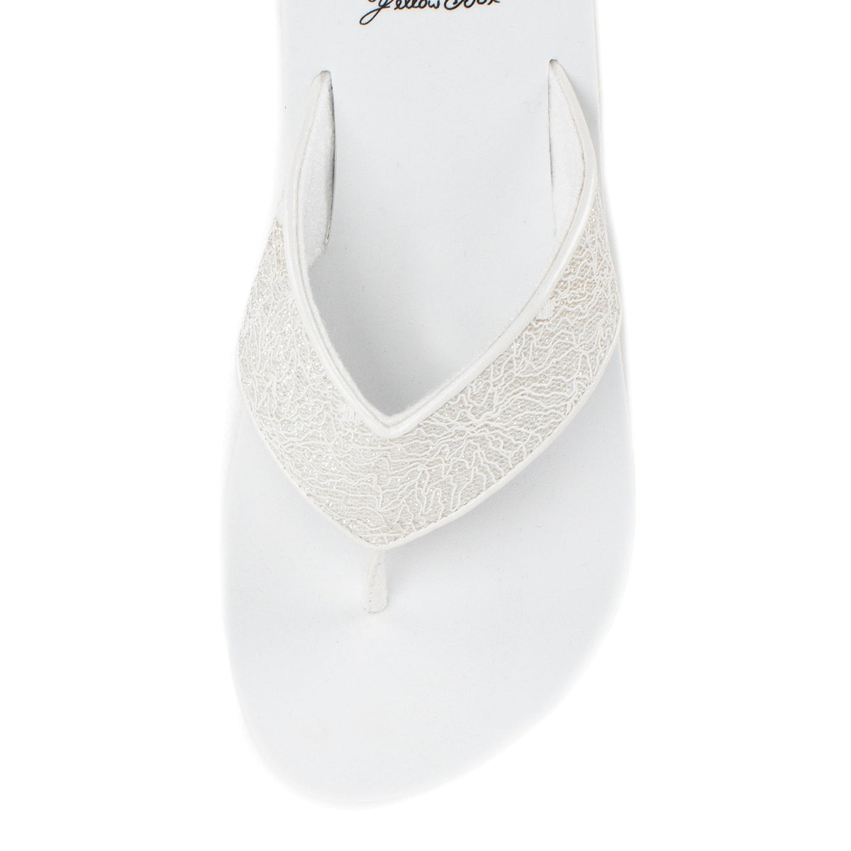 Yellow Box Footwear Signature | Jasty Flip Flop Sandal - White