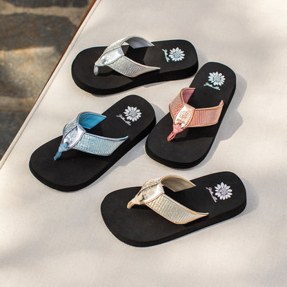 Yellow Box Footwear Latest | Freehold Flip Flop - Blue