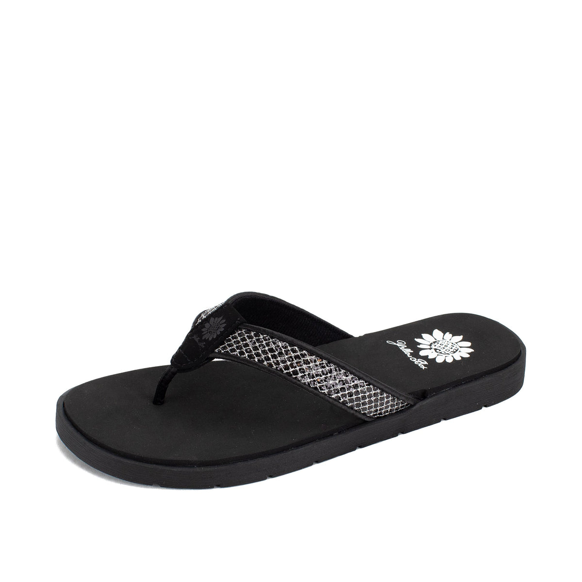 Yellow Box Footwear Great Value | Fabbie Flip Flop Sandal - Black