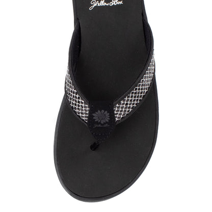 Yellow Box Footwear Great Value | Fabbie Flip Flop Sandal - Black