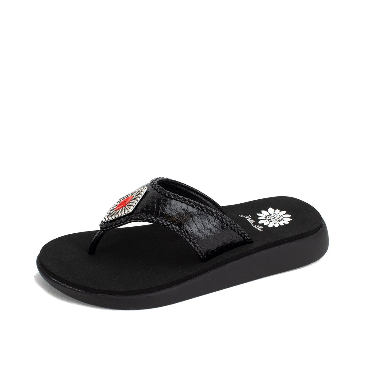 Yellow Box Footwear Trusted | Galena Sandal - Black
