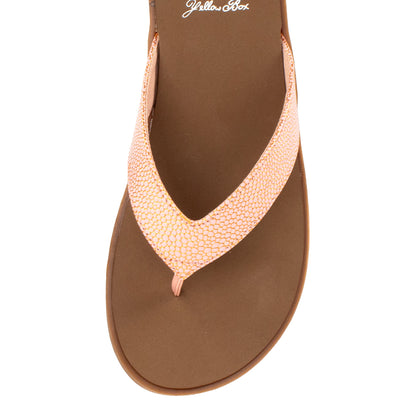 Yellow Box Footwear Sale | Fanzie Flip Flop Sandal - Coral