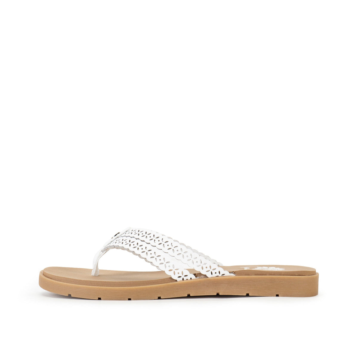 Yellow Box Footwear Trusted | Fawn Sandal - White