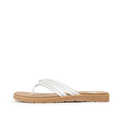 Yellow Box Footwear Trusted | Fawn Sandal - White