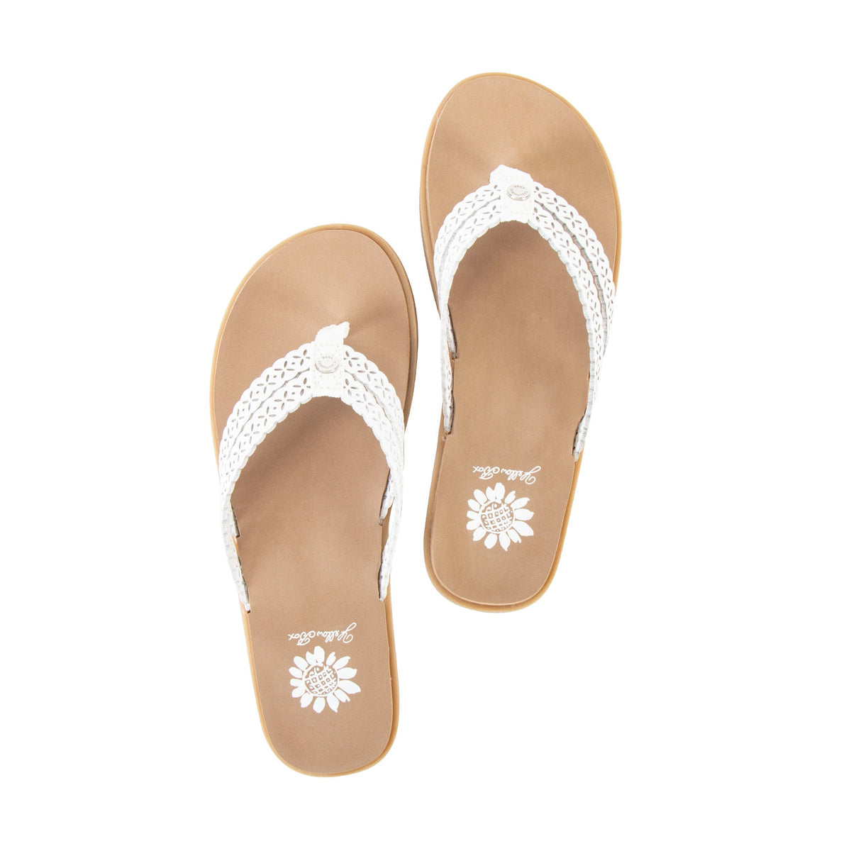 Yellow Box Footwear Trusted | Fawn Sandal - White