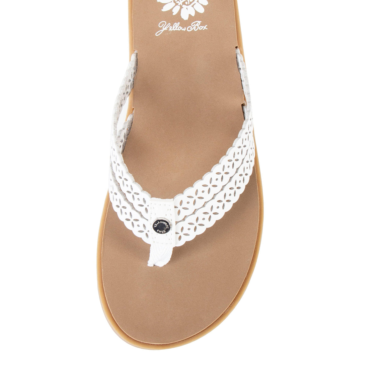 Yellow Box Footwear Trusted | Fawn Sandal - White