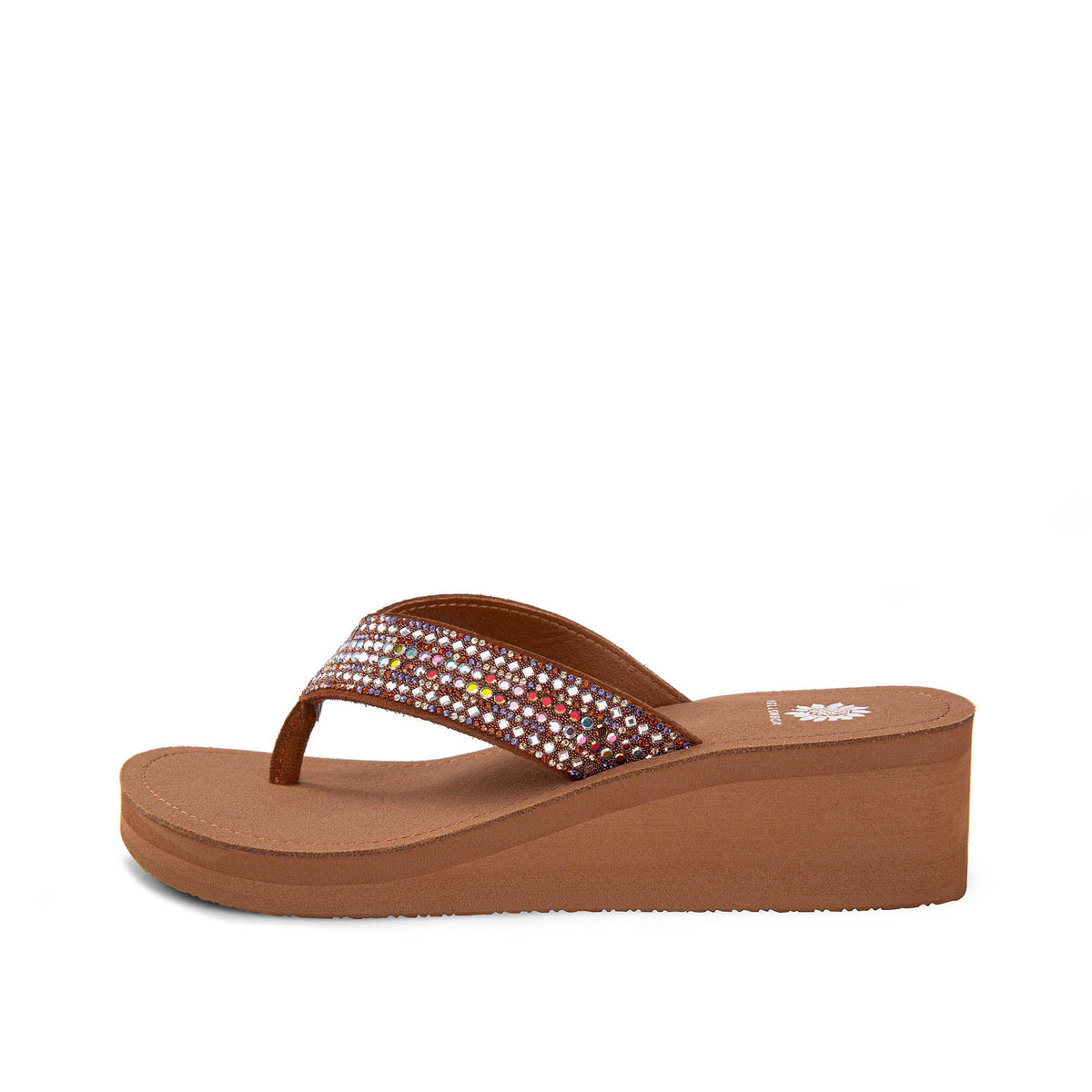 Yellow Box Footwear Quality | Terrah Wedge Sandal - Tan Multi