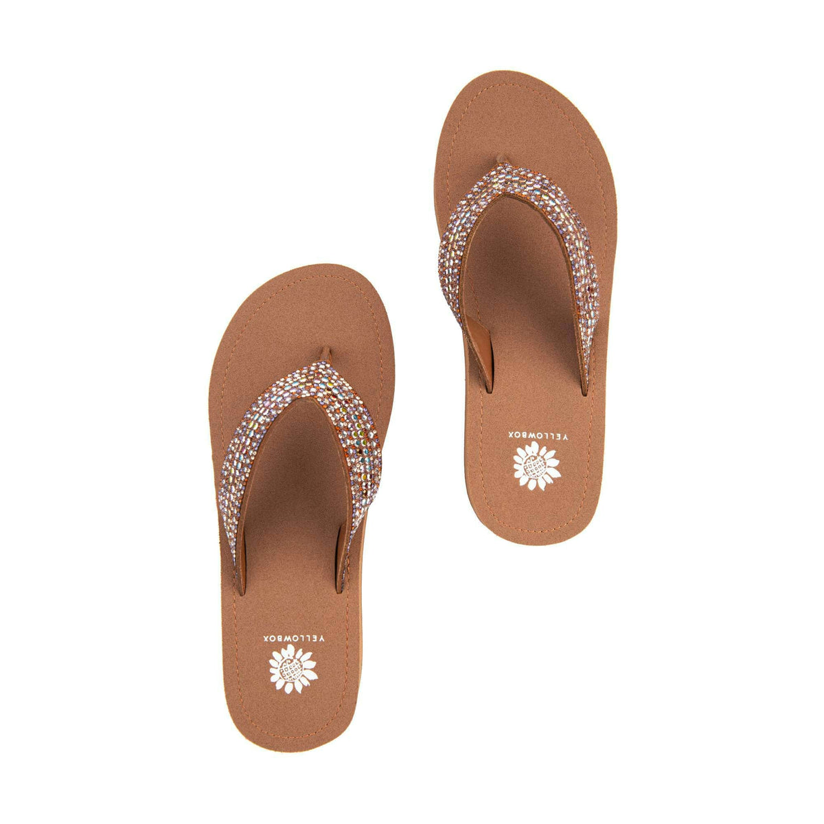 Yellow Box Footwear Quality | Terrah Wedge Sandal - Tan Multi