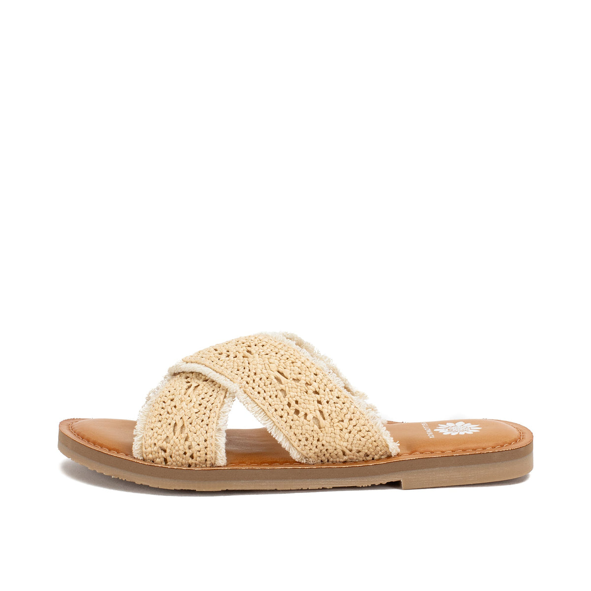 Yellow Box Footwear Featured | Deska Raffia Sandal - Natural