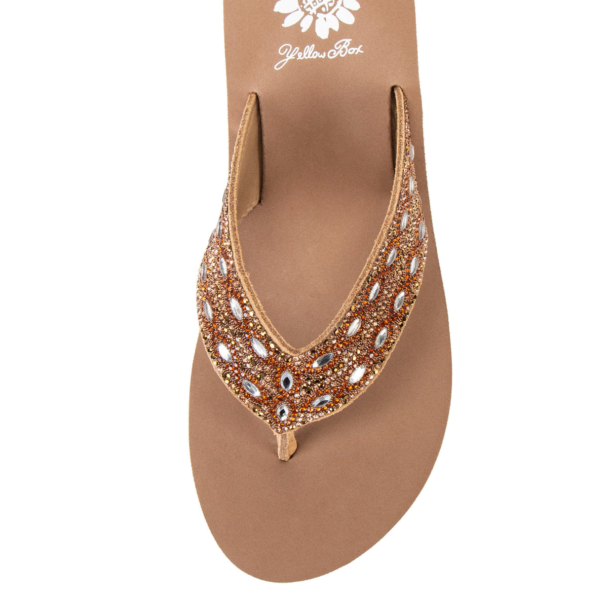 Yellow Box Footwear Essential | Teeny Wedge Sandal - Tan