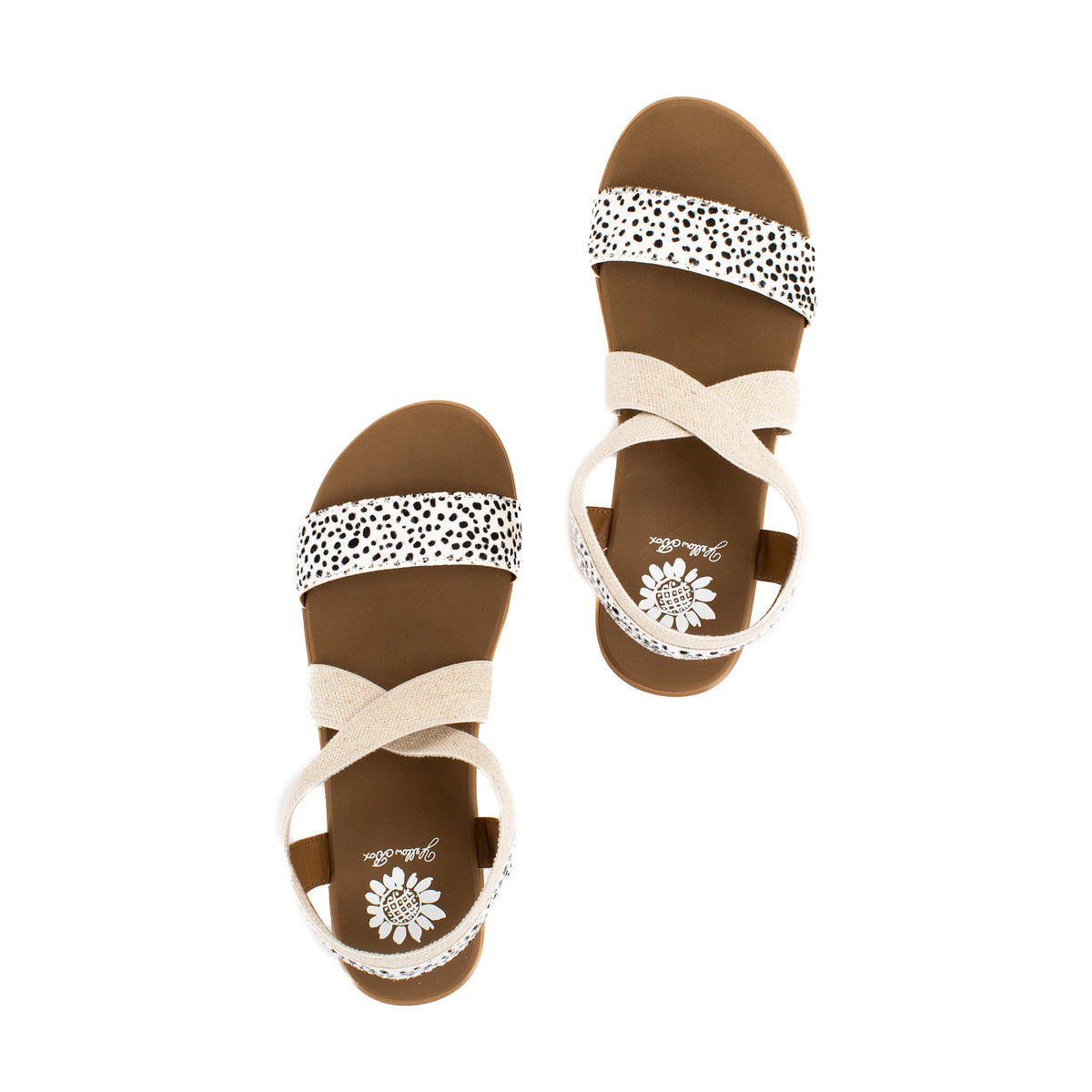 Yellow Box Footwear Signature | Maldive Wedge Sandal - Cheetah