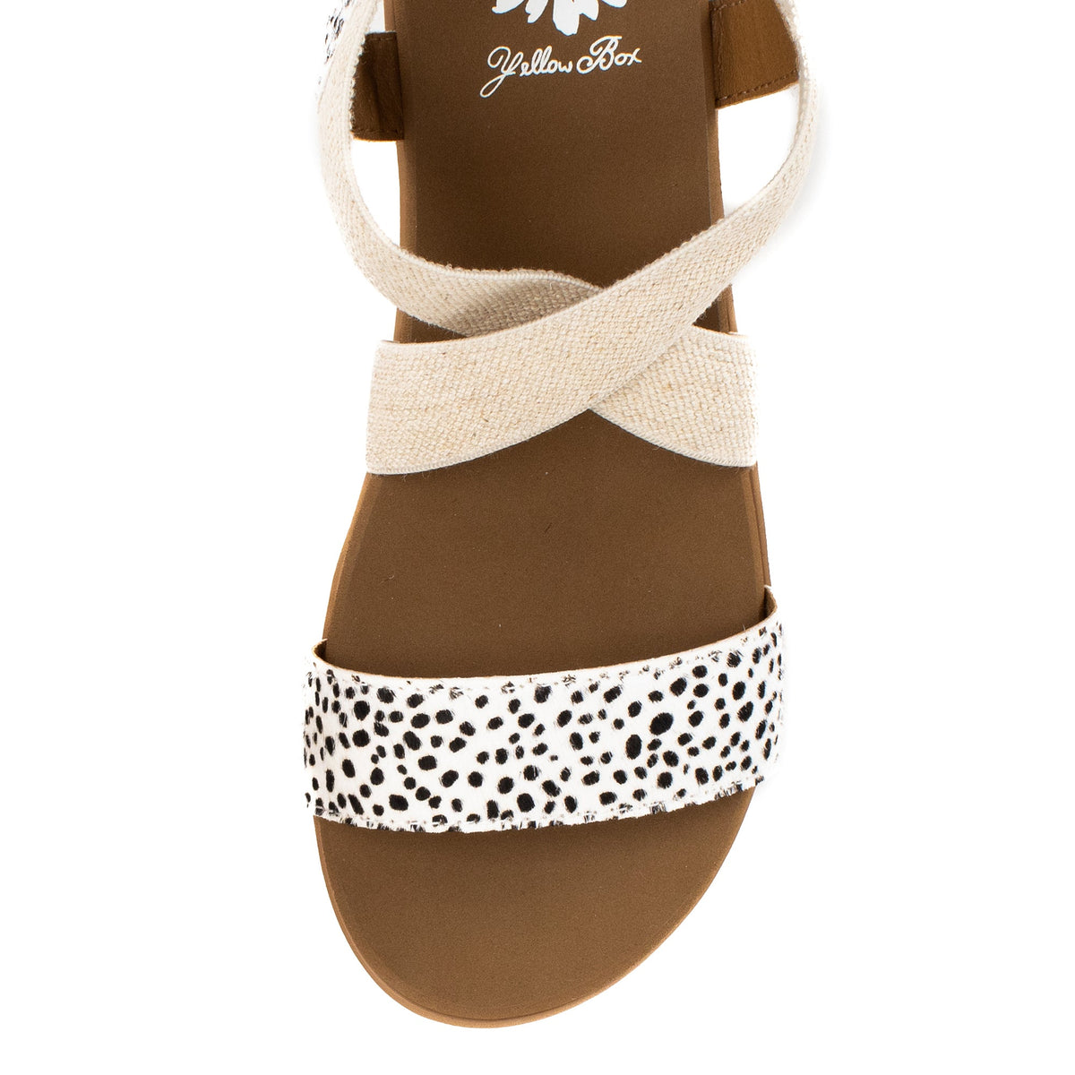 Yellow Box Footwear Signature | Maldive Wedge Sandal - Cheetah