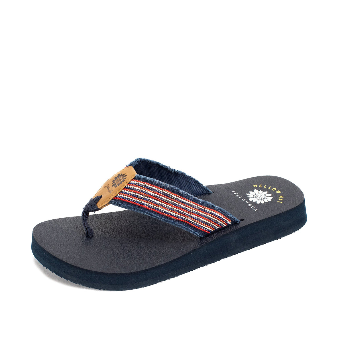 Yellow Box Footwear New | Nolan Flip Flop - Navy