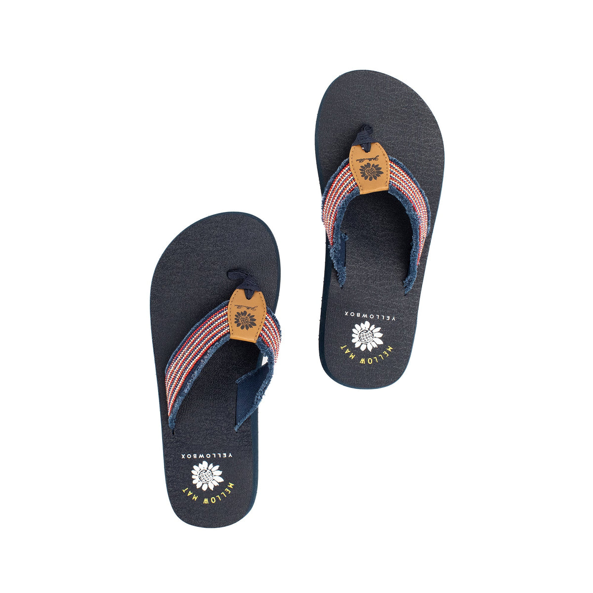 Yellow Box Footwear New | Nolan Flip Flop - Navy