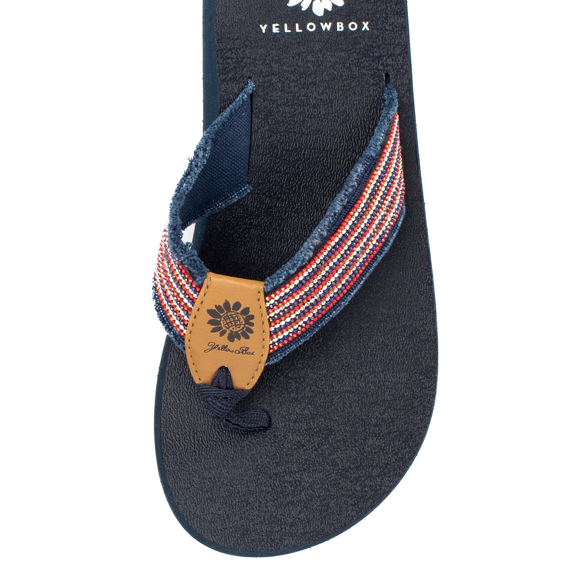 Yellow Box Footwear New | Nolan Flip Flop - Navy