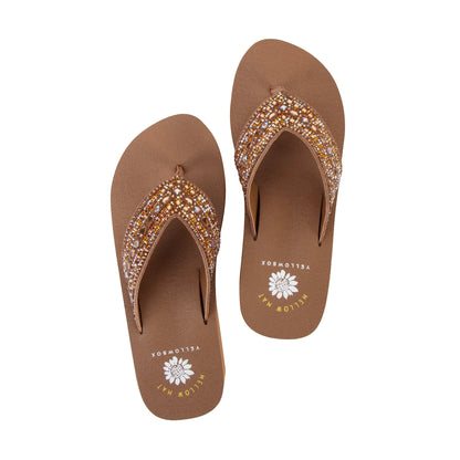 Yellow Box Footwear Value | Laiken Wedge Sandal - Tan