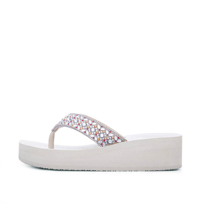 Yellow Box Footwear Top Pick | Penza Flatform Sandal - Turquoise Multi
