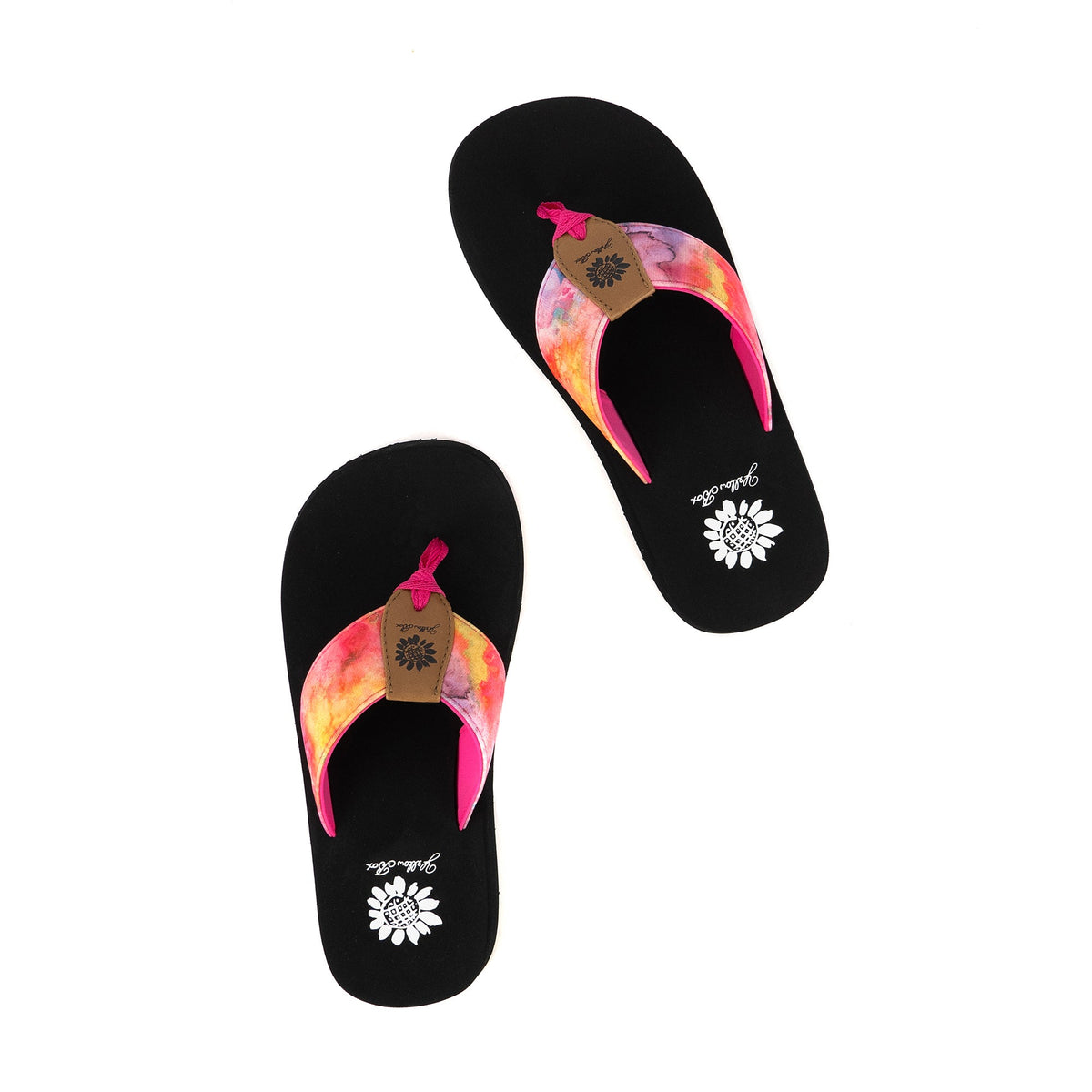 Yellow Box Footwear Recommended | Ferie Flip Flop - Pink Multi
