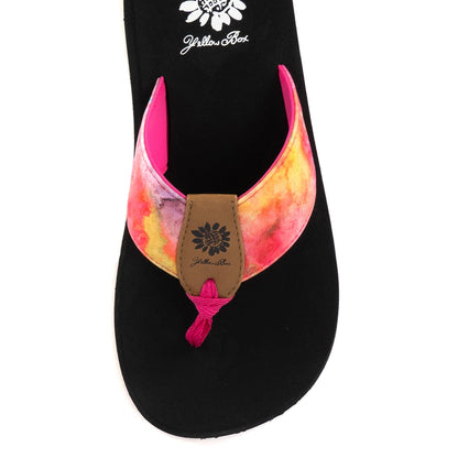 Yellow Box Footwear Recommended | Ferie Flip Flop - Pink Multi