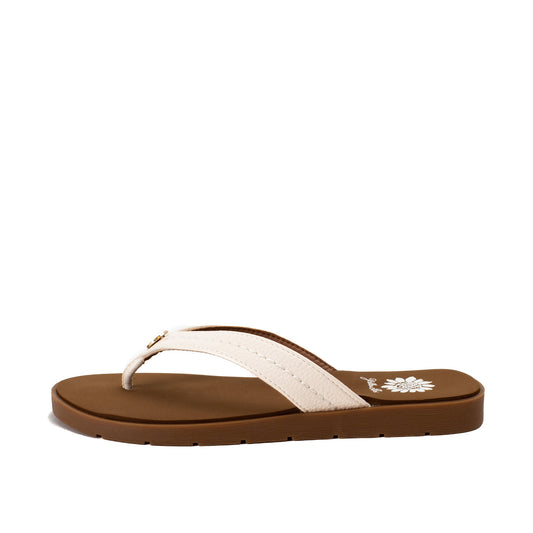 Yellow Box Footwear Featured | Fallen Logo Sandal - Ivory