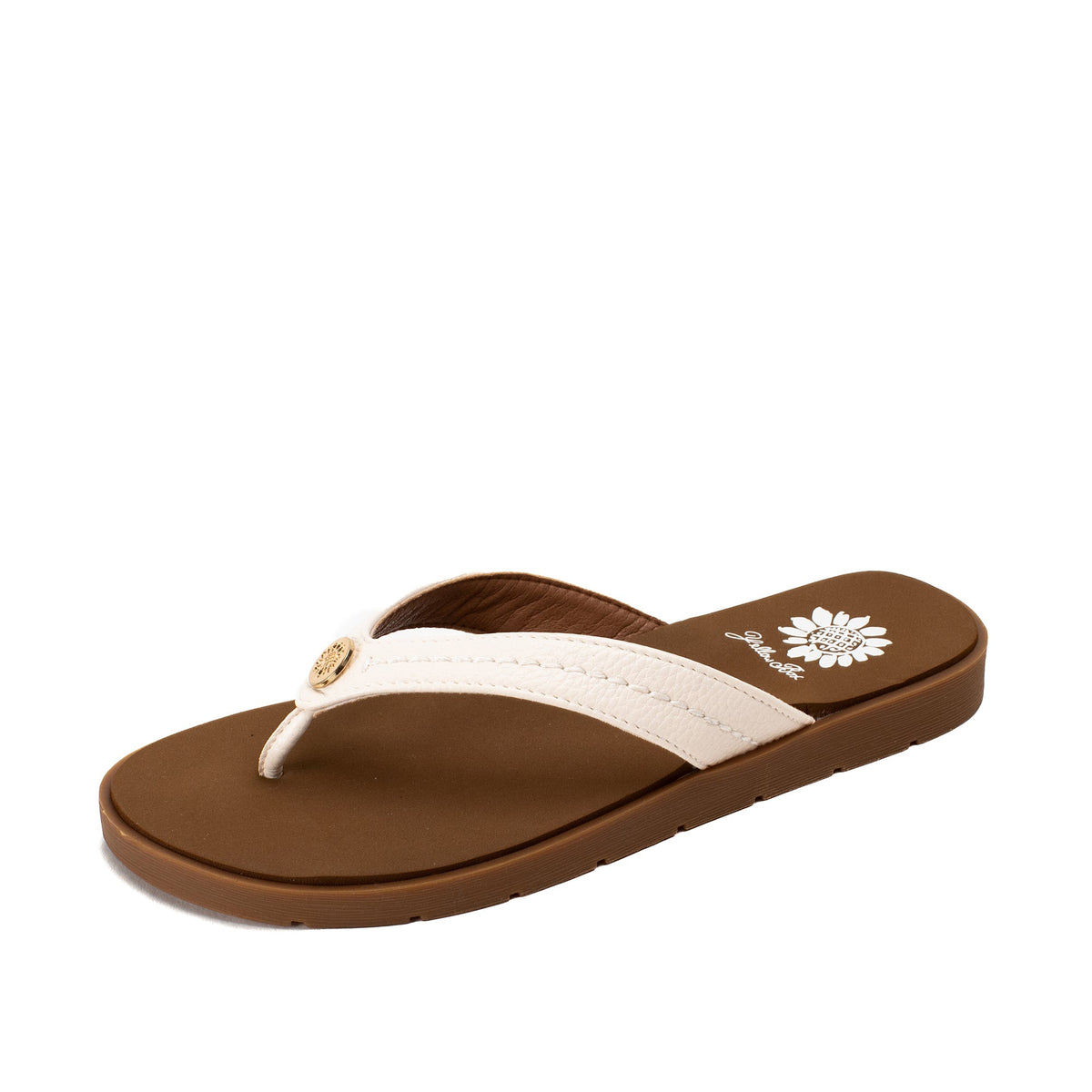 Yellow Box Footwear Featured | Fallen Logo Sandal - Ivory